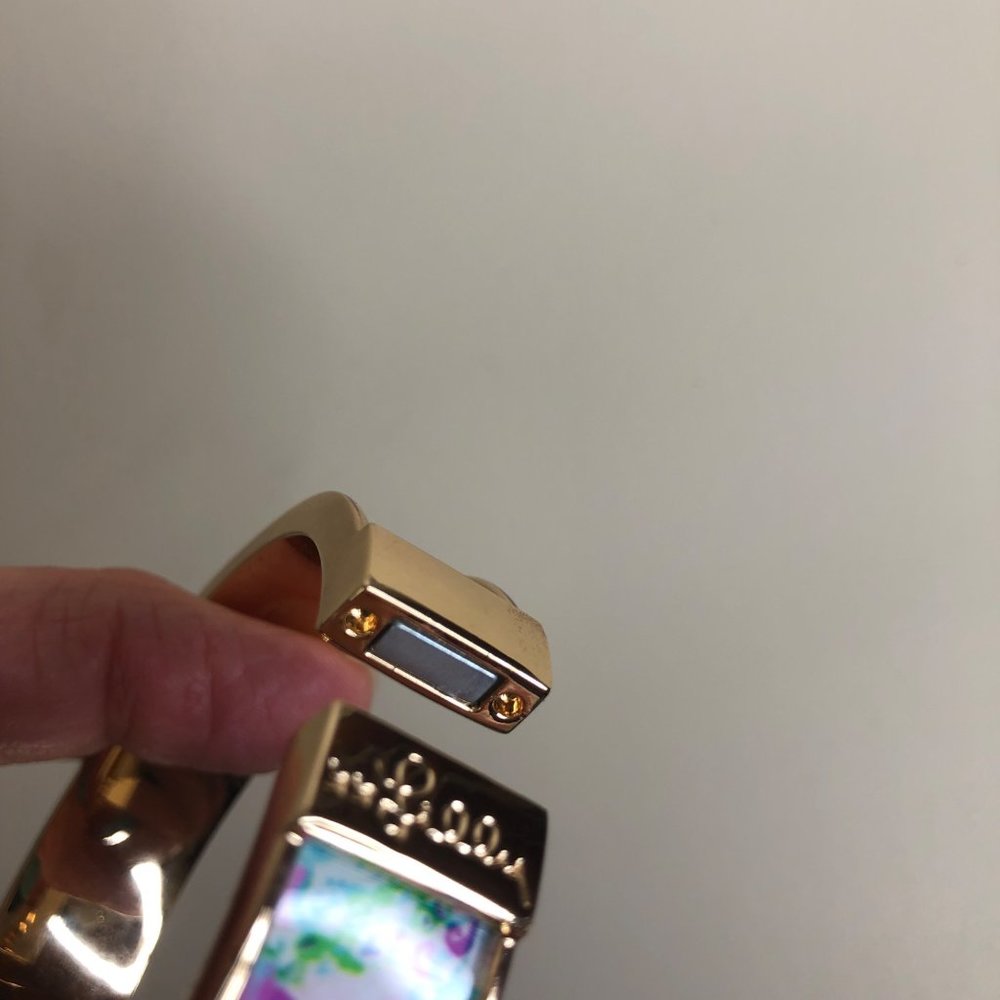 Lilly Pulitizer Bangle Bracelet Photodome Madevilla Baby Magnetic Valentine Gift - Picture 6 of 12